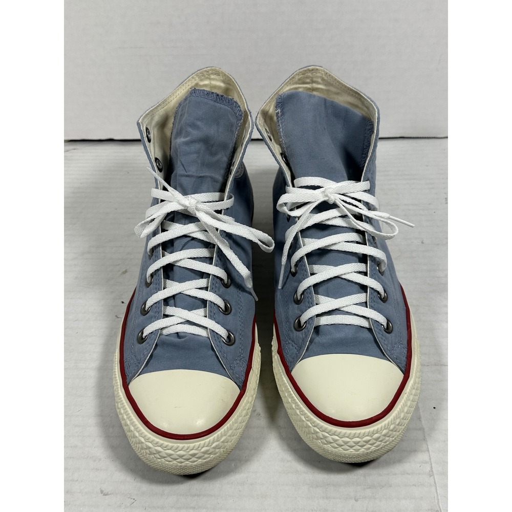 Converse Chuck Taylor AllStar High Top Blue Canvas Sneakers 157608C Mens 10 W 12 - Picture 6 of 9